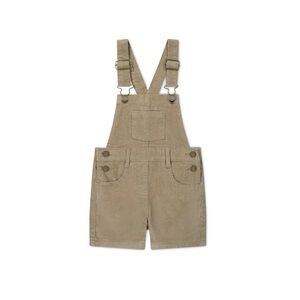 NWOT Jamie Kay Casey Short Cord Overall - Vintage Taupe Size 7